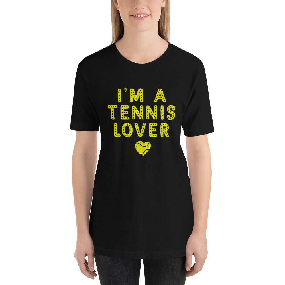 I'm a tennis lover