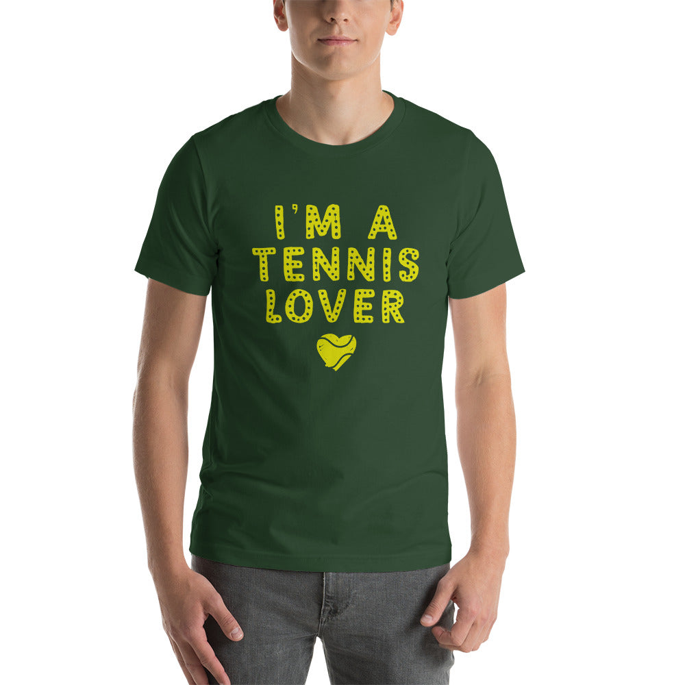 I'm a tennis lover