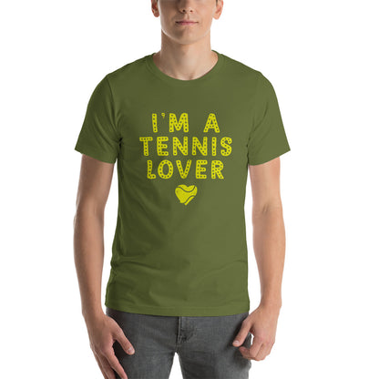 I'm a tennis lover