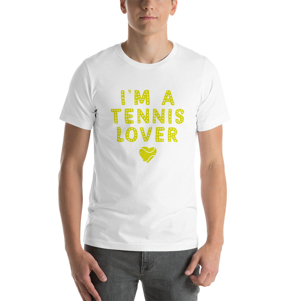 I'm a tennis lover